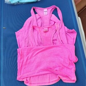 Pink Athletic Tank Tops